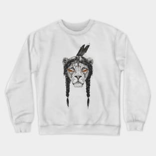 Warrior lion Crewneck Sweatshirt